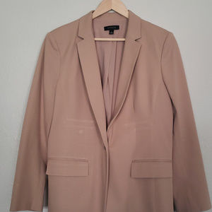 Ann Taylor Classic Camel Stretch Blazer